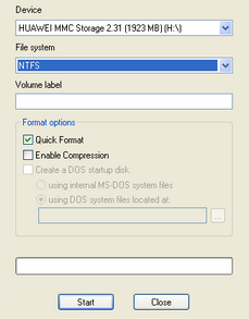 cara format flashdisk write protected dengan software developer